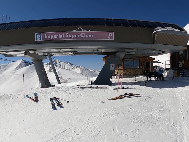 Imperial SuperChair at Breckenridge.